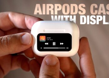 AirPods displej