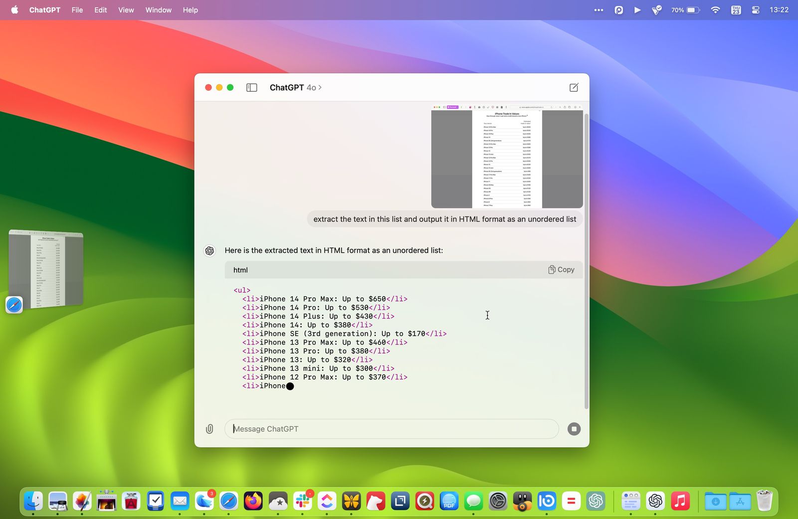 ChatGPT pro Mac