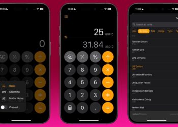 Kalkulačka v iOS 18