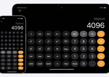 Kalkulačka pro iPad