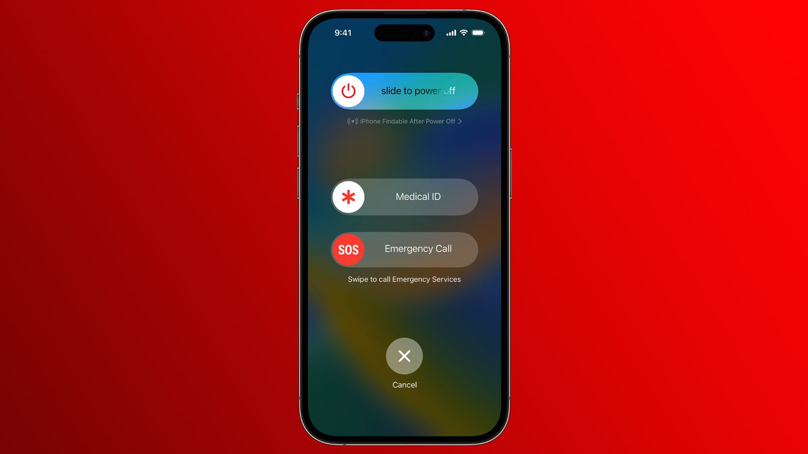 iOS 18 Tíseň SOS
