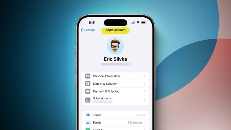 Apple Account