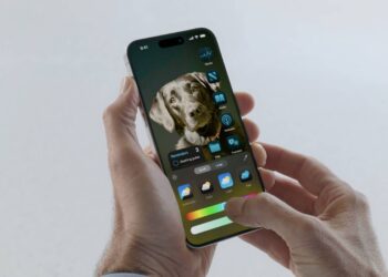 iOS 18 domovská obrazovka