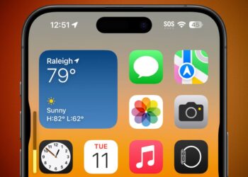 iOS 18 animace tlačítko