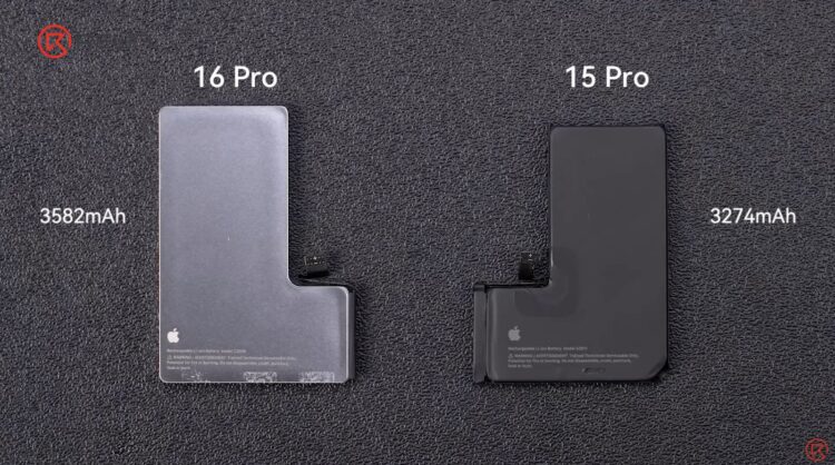 iPhone 16 baterie
