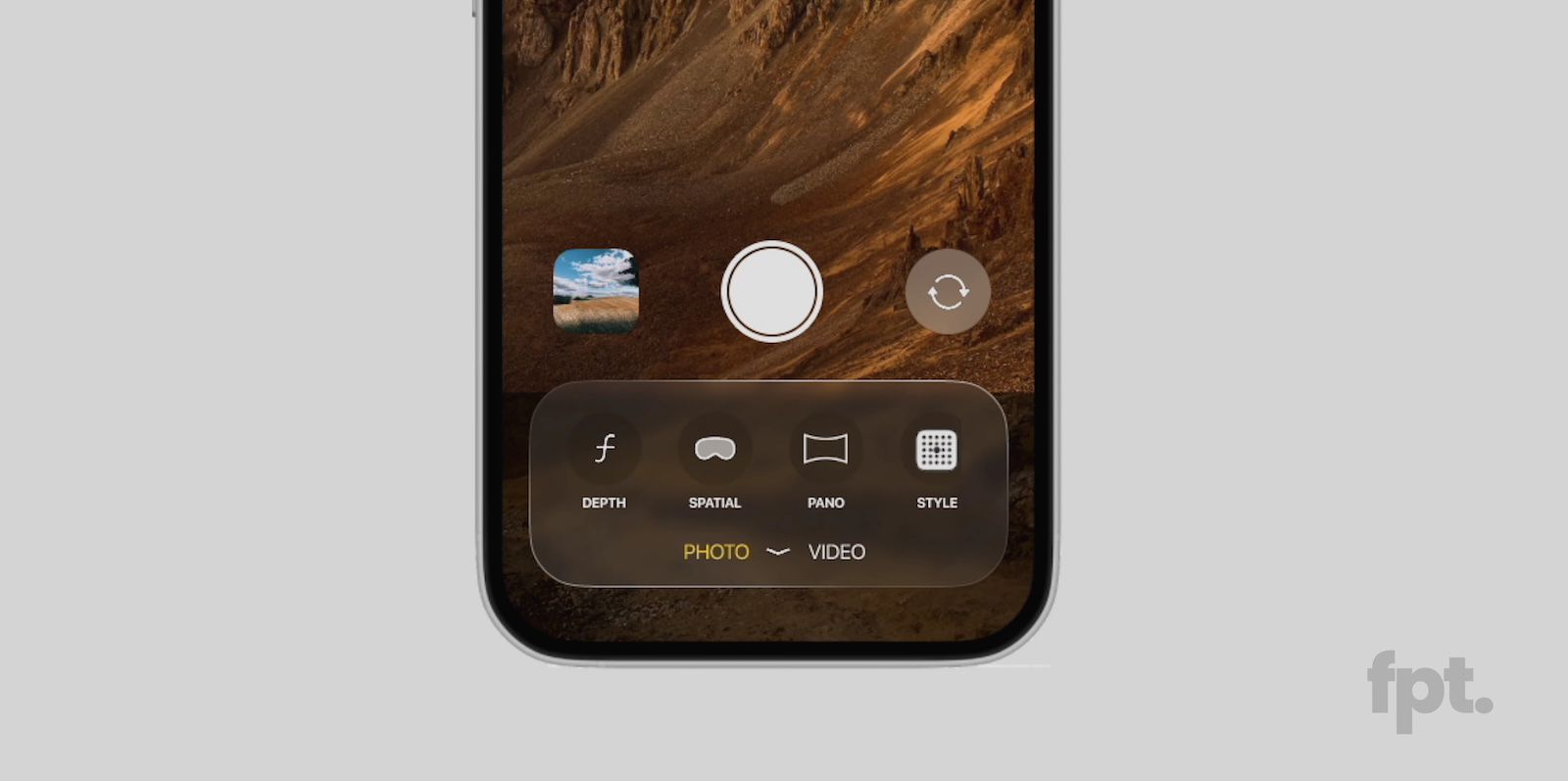 iOS 19 Fotoaparát