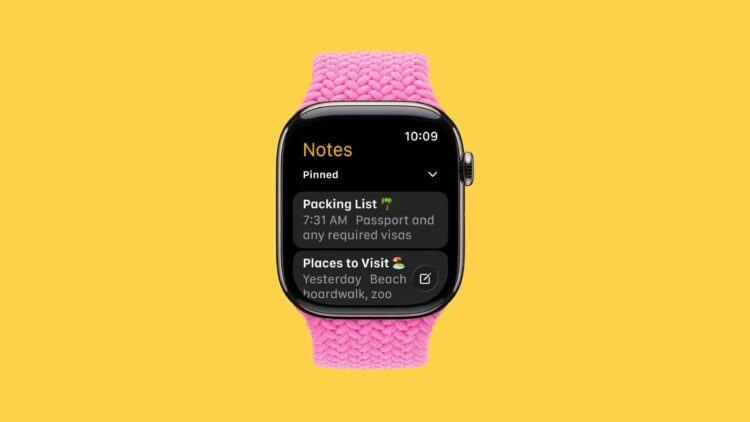 watchOS 26 Poznámky