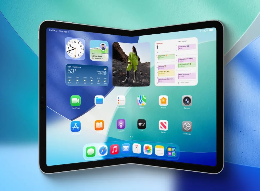 Skládací iPad