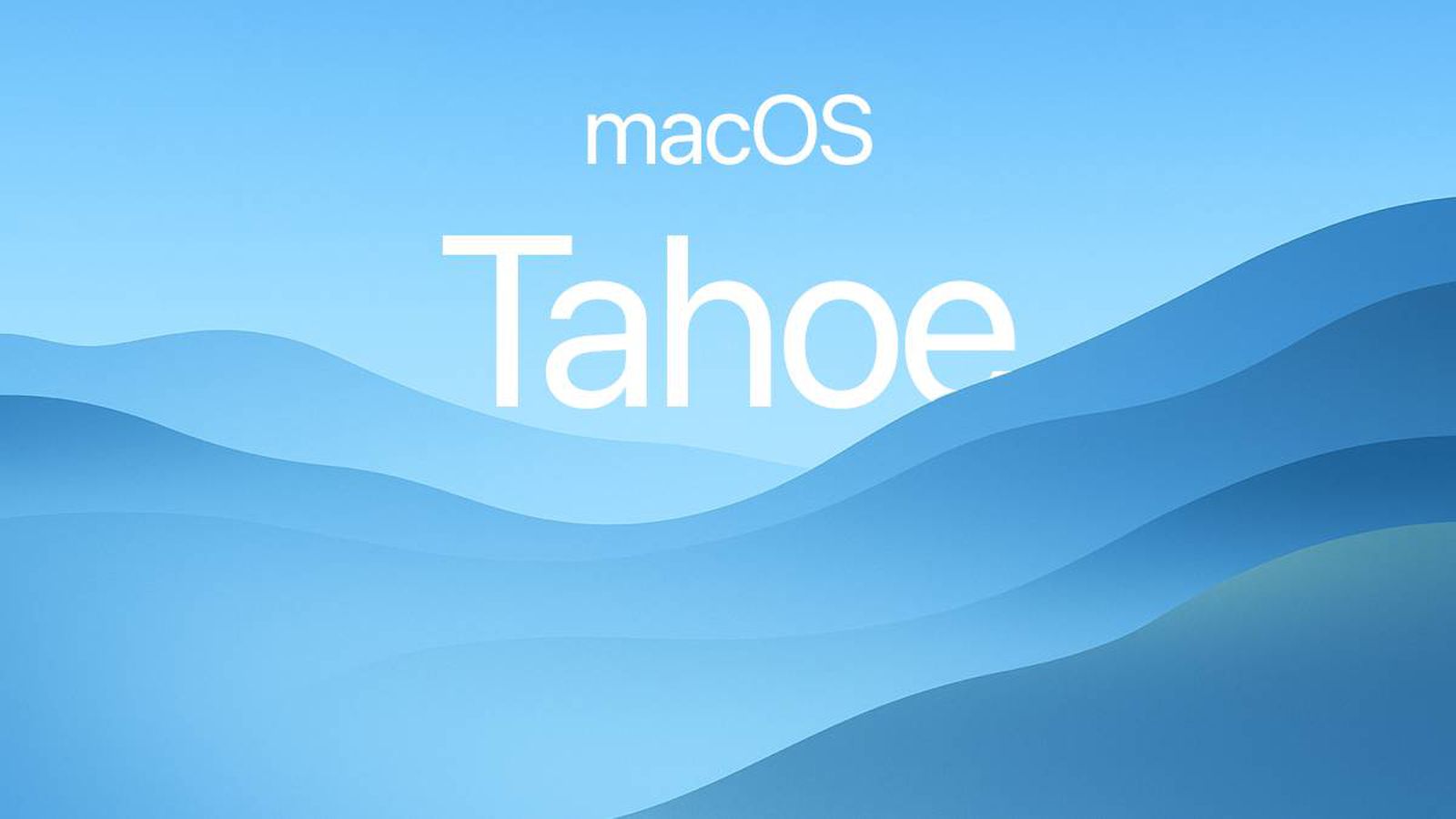 macOS 26 Tahoe