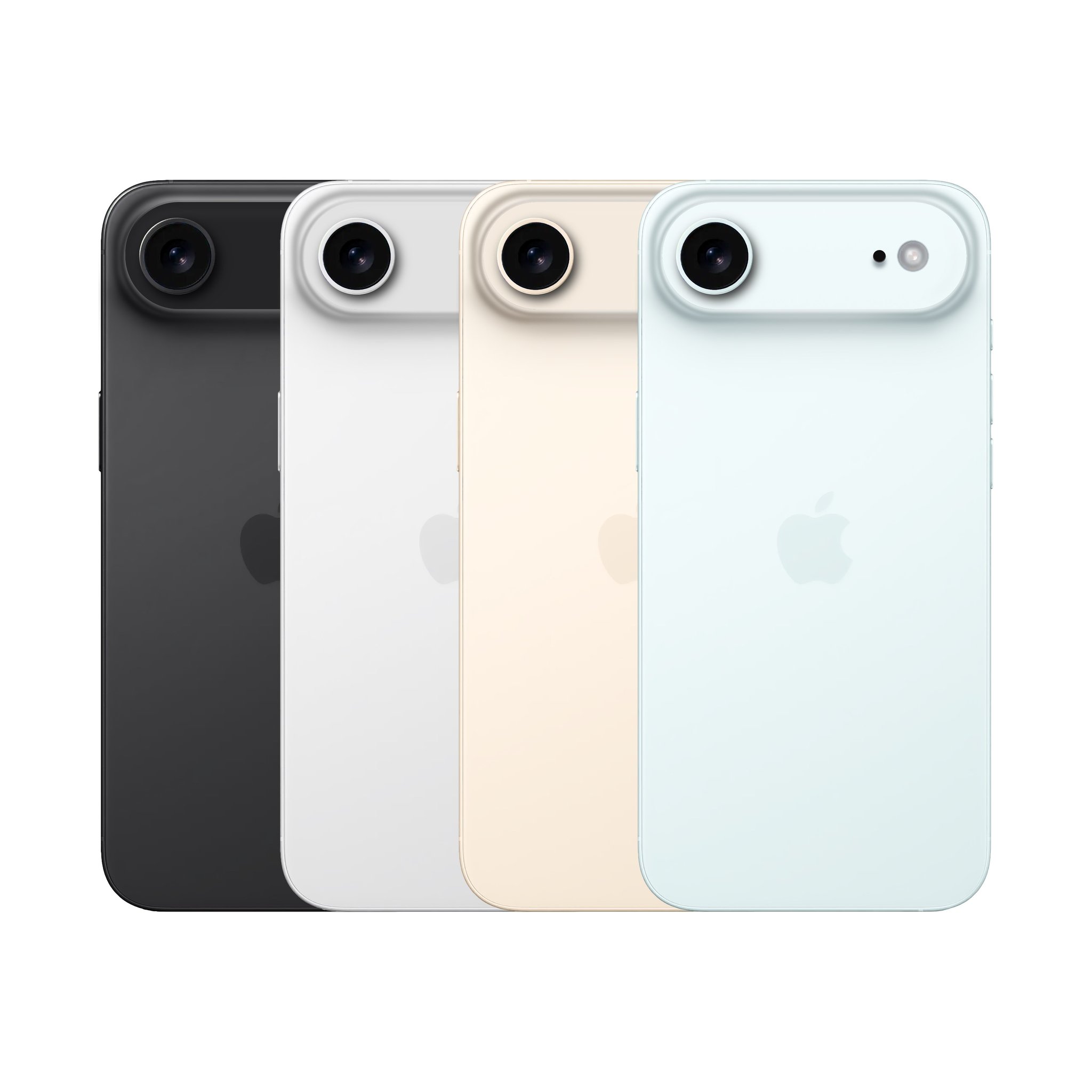 iPhone 17 Air ve všech barvách