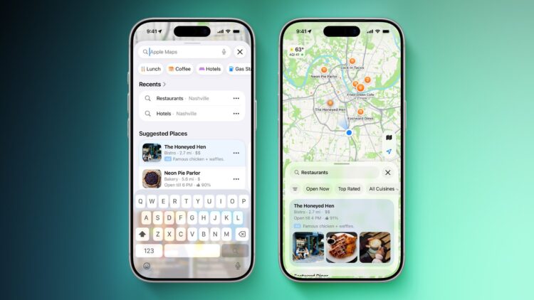 Apple Maps v iOS 26.5 s přípravou reklam