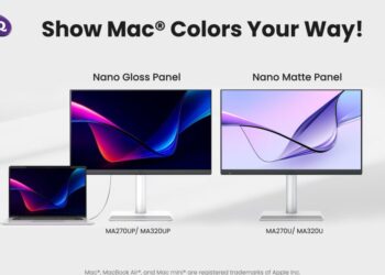 BenQ MA monitor pro MacBook s přesnými barvami