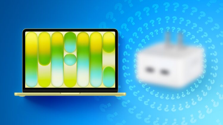 MacBook Neo s nabíječkou Apple