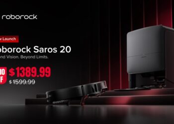 Roborock Saros 20 robotický vysavač s AI