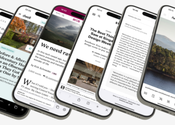 Quiche Browser na iPhonu s možností úprav rozhraní