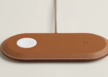 Luxusní MagSafe nabíječka Hermès pro iPhone
