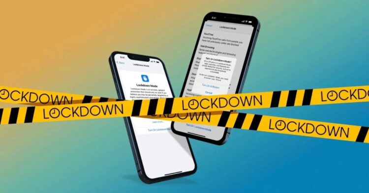 Režim blokování na iPhonu, iPadu a Macu