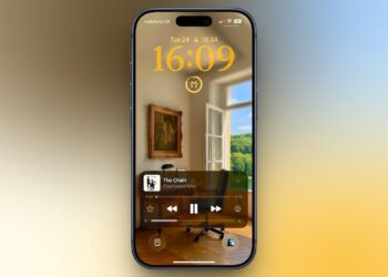 Nastavení posuvníku hlasitosti na zamknuté obrazovce iPhonu