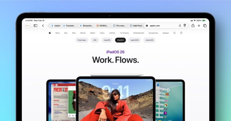Safari na Macu a iPadu s kompaktní lištou panelů