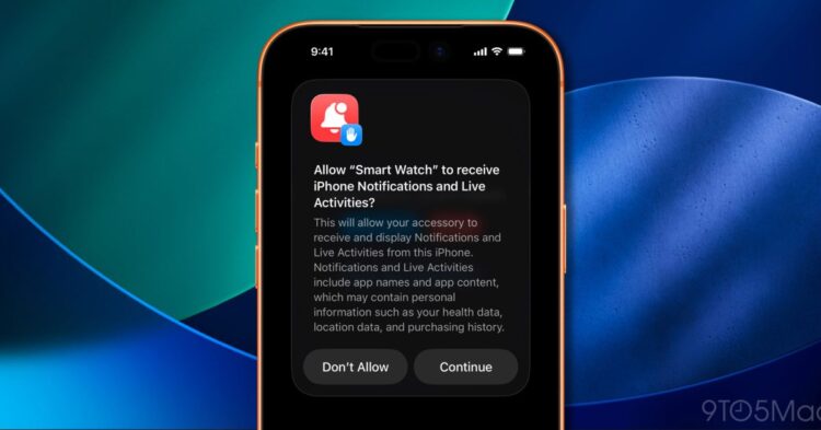 iPhone s podporou Live Activities pro příslušenství třetích stran