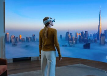 Apple Vision Pro s herním streamováním GeForce Now