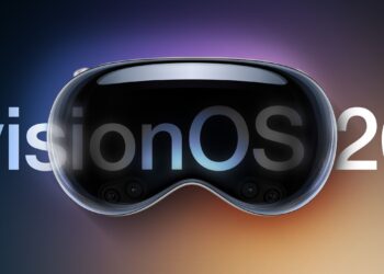 Apple Vision Pro s aktualizací visionOS 26.4