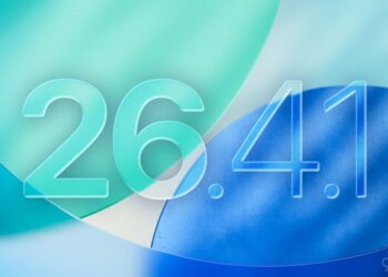 iPhone s upozorněním na aktualizaci iOS 26.4.1