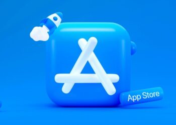 App Store na iPhonu s výsledky vyhledávání aplikací