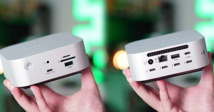 Satechi CubeDock Thunderbolt 5 dock s NVMe úložištěm