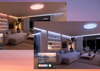Philips Hue světla v aplikaci pro iPhone s režimem SpatialAware