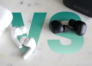 Porovnání sluchátek AirPods Pro 3 a Sony WF-1000XM6