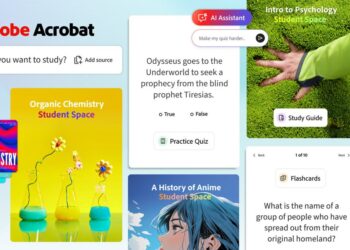 Adobe Acrobat Student Spaces pro studenty