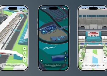 Apple Maps s F1 průvodcem pro Miami Grand Prix