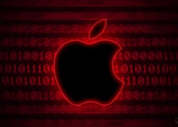 Ilustrace bezpečnostní hrozby pro Mac a macOS