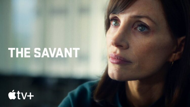 Jessica Chastain v seriálu The Savant pro Apple TV+