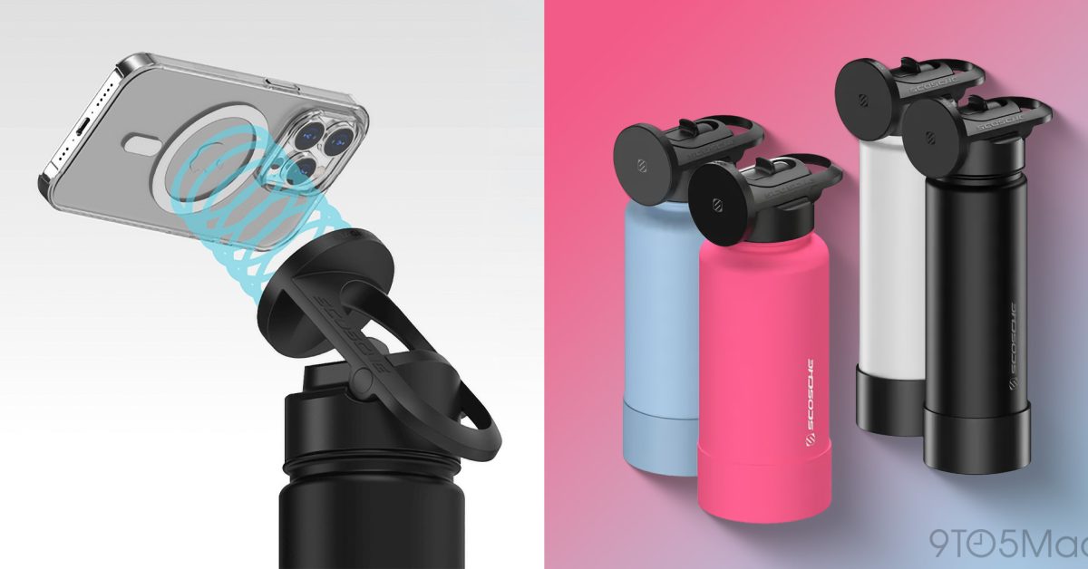 Scosche MagicMount Flask jako MagSafe termoska pro iPhone
