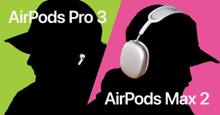 Srovnání AirPods Max 2 a AirPods Pro 3