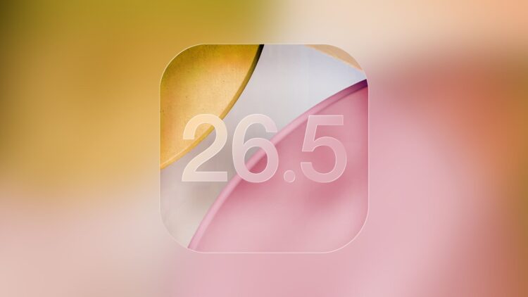 iPhone s obrazovkou iOS 26.5 beta