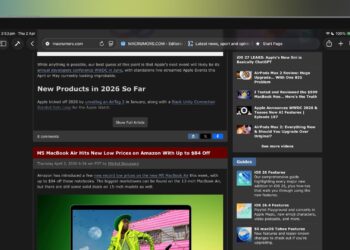 Safari na Macu a iPadu s kompaktním panelem karet