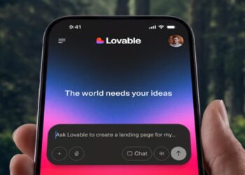 Lovable na iPhonu pro tvorbu webových aplikací