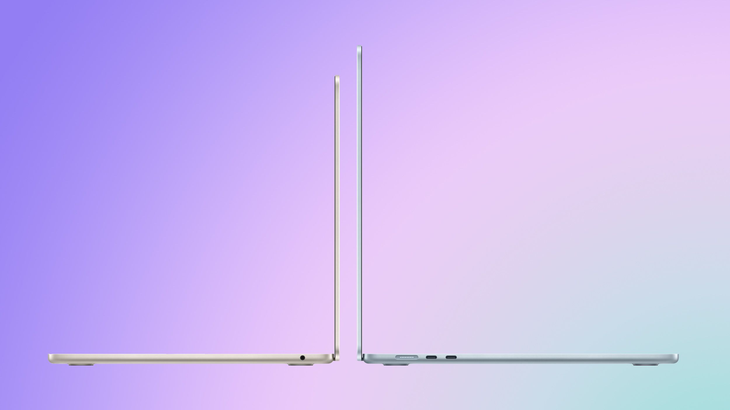 MacBook Air M5 vedle MacBooku Air M4