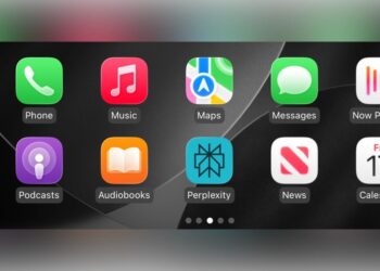 CarPlay v iPhonu s podporou AI chatbotu Perplexity