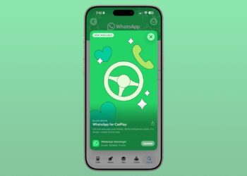 WhatsApp s novou aplikací pro CarPlay v autě