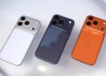 iPhone 17 Pro při natáčení živého fotbalového přenosu