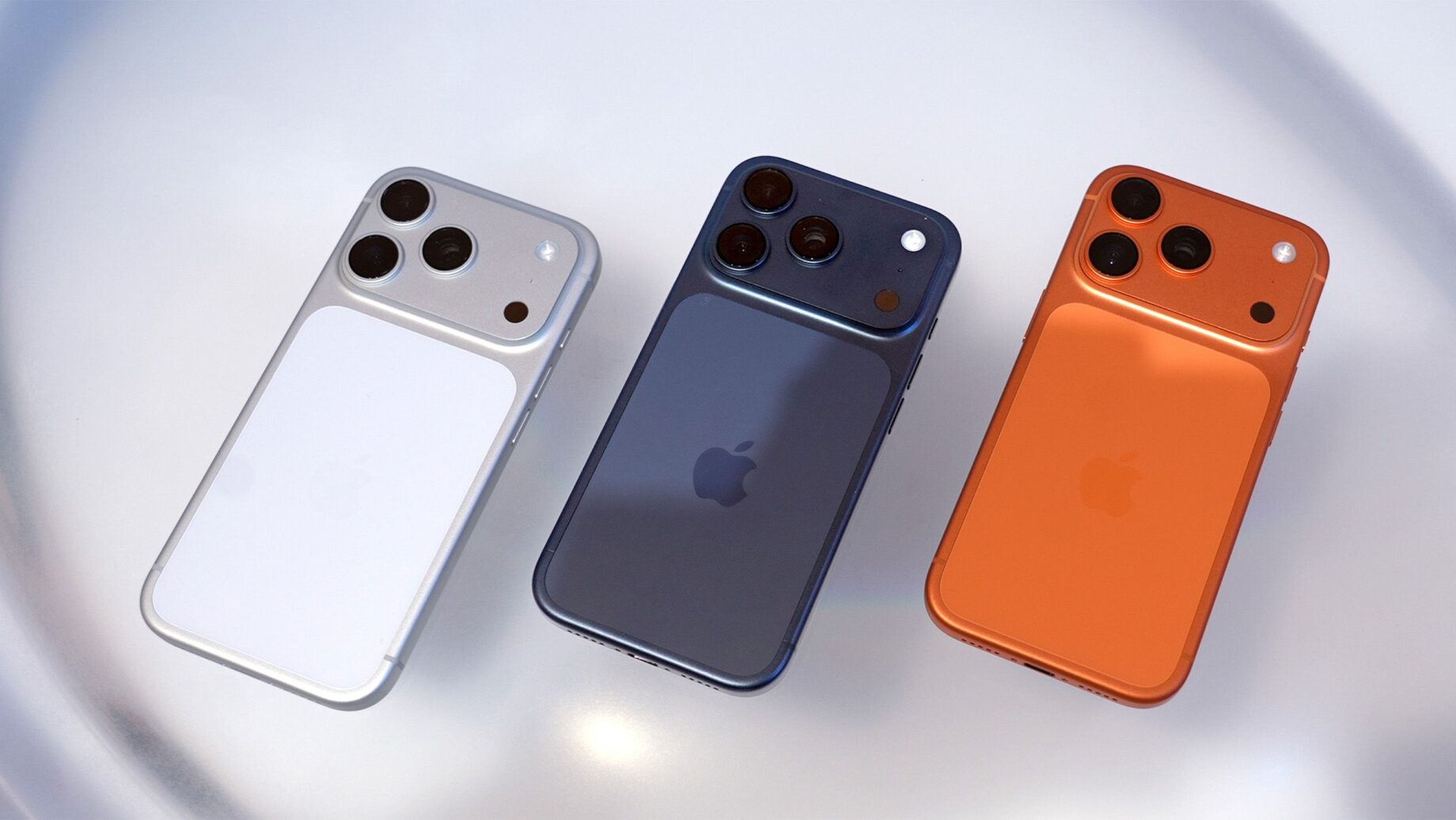 iPhone 17 Pro při natáčení živého fotbalového přenosu