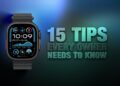 Apple Watch na zápěstí s tipy pro rychlejší ovládání