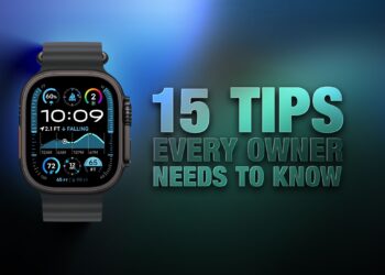 Apple Watch na zápěstí s tipy pro rychlejší ovládání