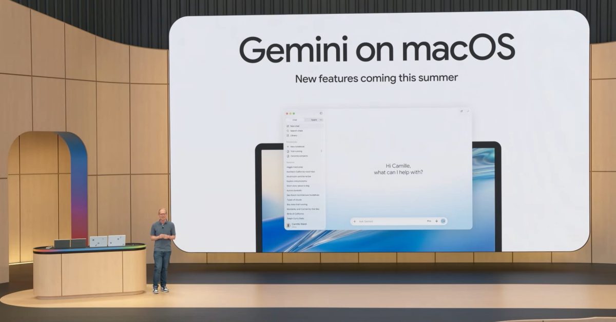 Gemini pro Mac s funkcí Spark a hlasovým ovládáním