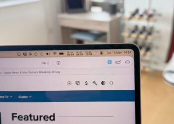 Ikony menu baru na MacBooku Pro s výřezem