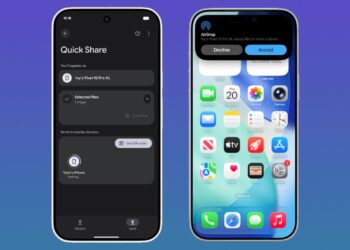 Sdílení souborů mezi iPhonem a Androidem přes Quick Share